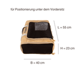 Veréluna® Cork Pet in Cabin Bag Haustier Transporttasche Flugzeug IATA Nachhaltig Made in Portugal IATA-Maße: 55 x 40 x 23 cm (L x B x H)